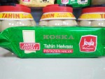 Тахинная халва с фисташками 500 г. KOSKA (Antep fistikli tahin helava) 