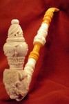 Курительная трубка из "морской пенки" (Meerschaum Pipe (Luletasi)) - Buffalo